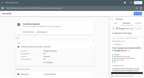 rich result tester|Toolbox .